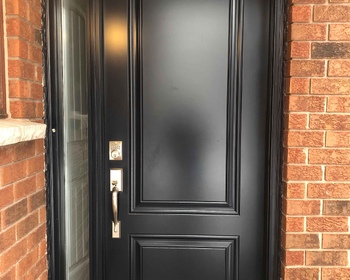 Steel Entry Door with Sidelite