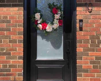 Black Door Frosted Glass 071920