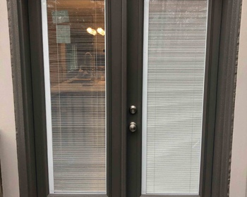 French Door with Miniblinds 071920