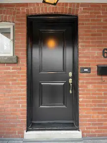 Black front steel London door in Toronto.jpg