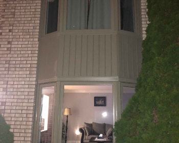 Bay Window Vinyl Skirt Siding