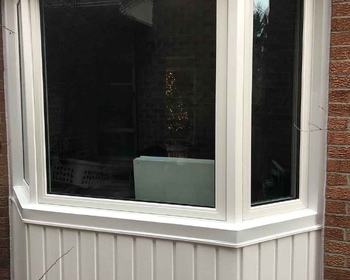 Bay Window Vinyl Skirt Siding Retrofit Toronto