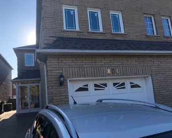 Casement Vinyl Windows Perimeter Grills Brick to Brick Brampton