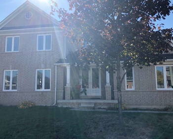 Double Casement Windows Front Brick to Brick Mississauga