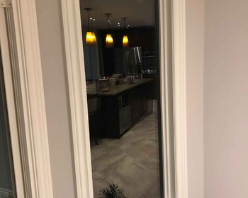 Fixed Vinyl Window Inside View Oakville