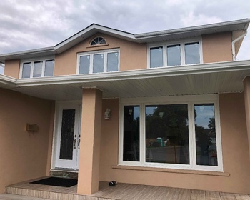 Front Vinyl Windows Casement Brick to Brick Brampton