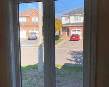 New Casement and Fixed Combination Window Inside View