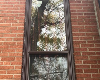 Offset Tall Vertical Sliding Window Toronto