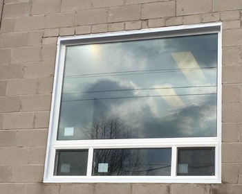 Picture Fixed Window Over End Vent Retrofit Scarborough