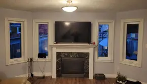 Casement and Fixed Casement windows with vinyl casing in Brampton.JPG