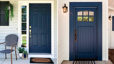 Blue Exterior Doors: Best Ideas and Styles