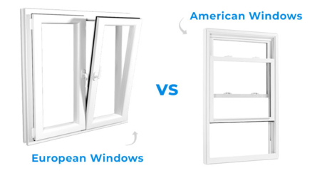 European Windows vs American: What Is the Difference Between These Window Types?