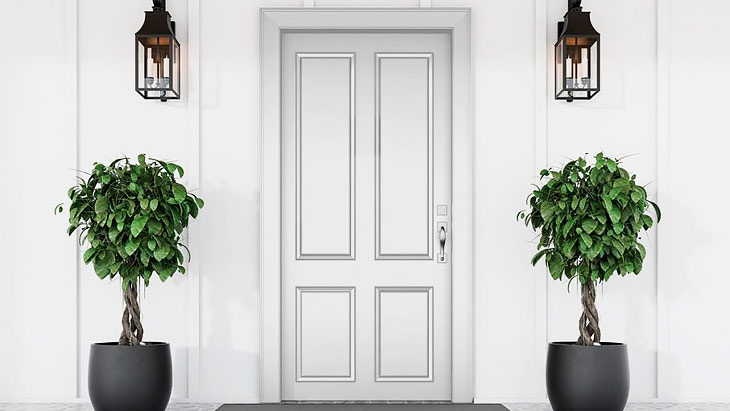 Front Door Colors for White House: Best Ideas and Styles