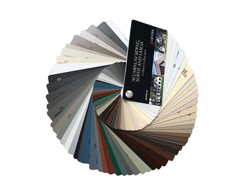 Vinyl casement window colors