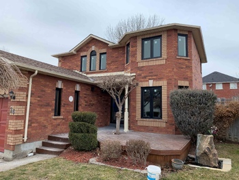 Casement windows, Brick to Brick installation, Front