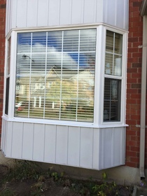 Bay window with grills in Scarborough