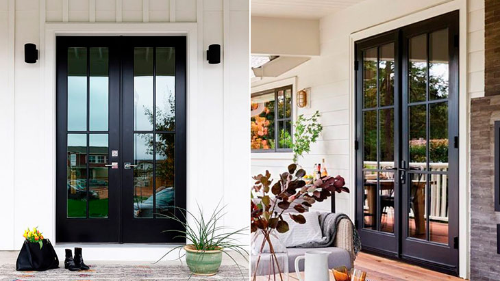 Black French Doors Ideas Styles And Designs   Black French Doors Ideas Styles And Designs 3 