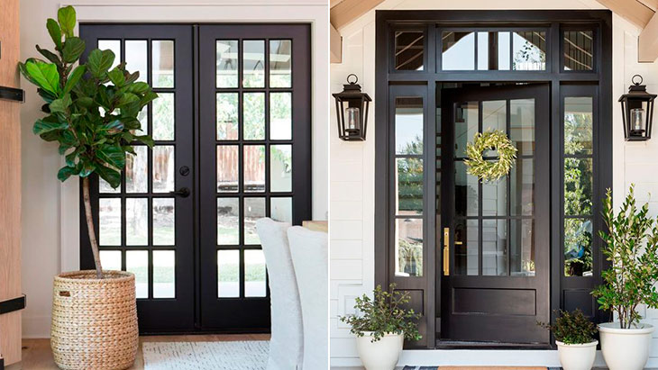 Black French Doors Ideas Styles And Designs   Black French Doors Ideas Styles And Designs 5 