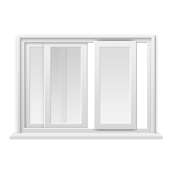 Three-Panel Slider Windows